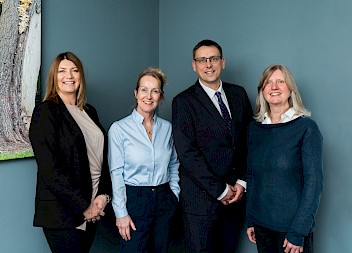 Medical Solicitors Directors - Jo Linton, Caroline Moore, Matthew Brown, Christine Brown